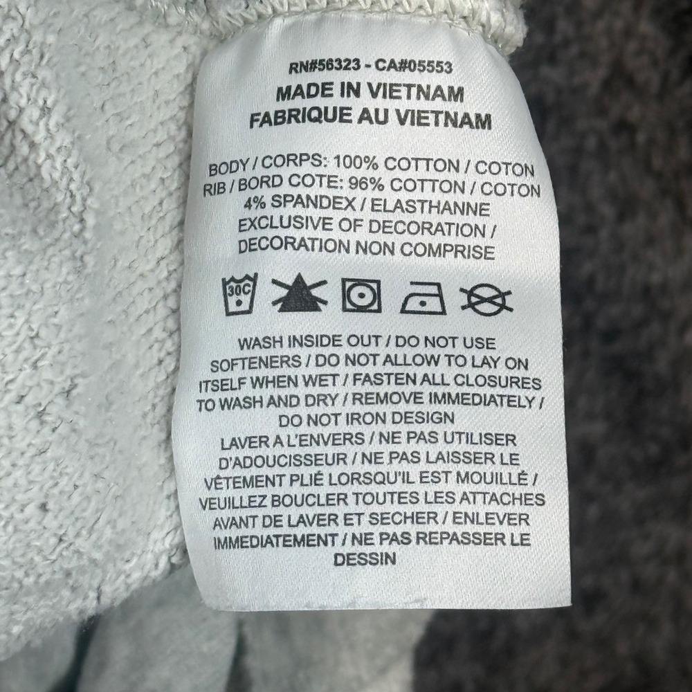 Nike Mens Joggers XL Heather Grey French Terry Sweatpants - Picture 3 of 9